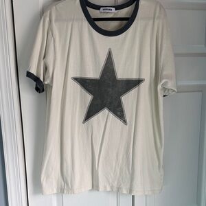 Daydreamer Cream Tee with Blue Star